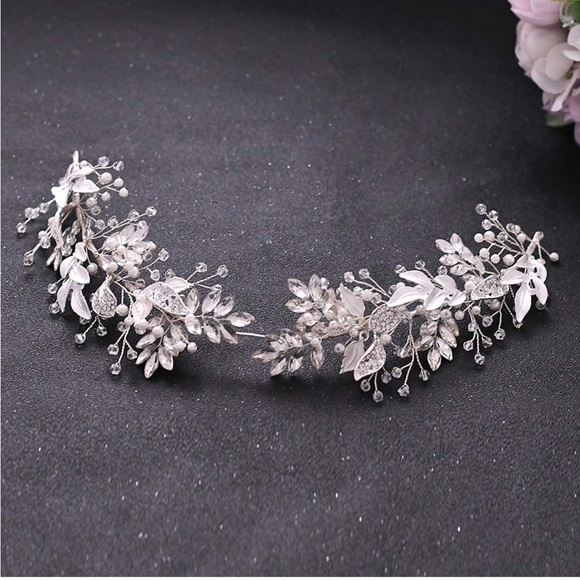 Bridal headpiece wrap around - Picture 4 of 4